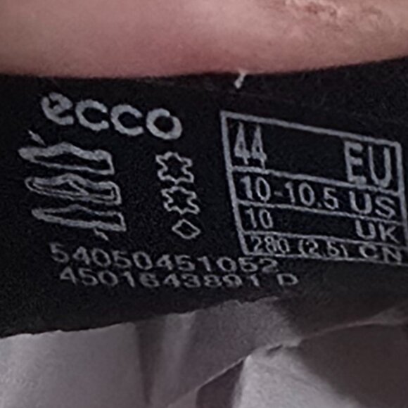 Ecco Men's S Lite Black Nubuck Leather Slip On Moc Shoe Sizes  NEW Resort Prep - Picture 9 of 9